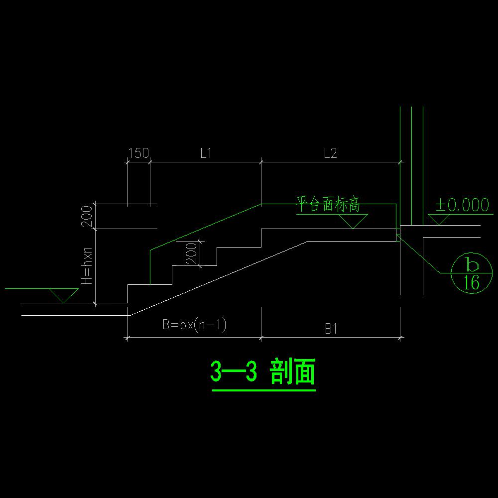 室外装修及配件 11zj901-p13-a|台阶花台