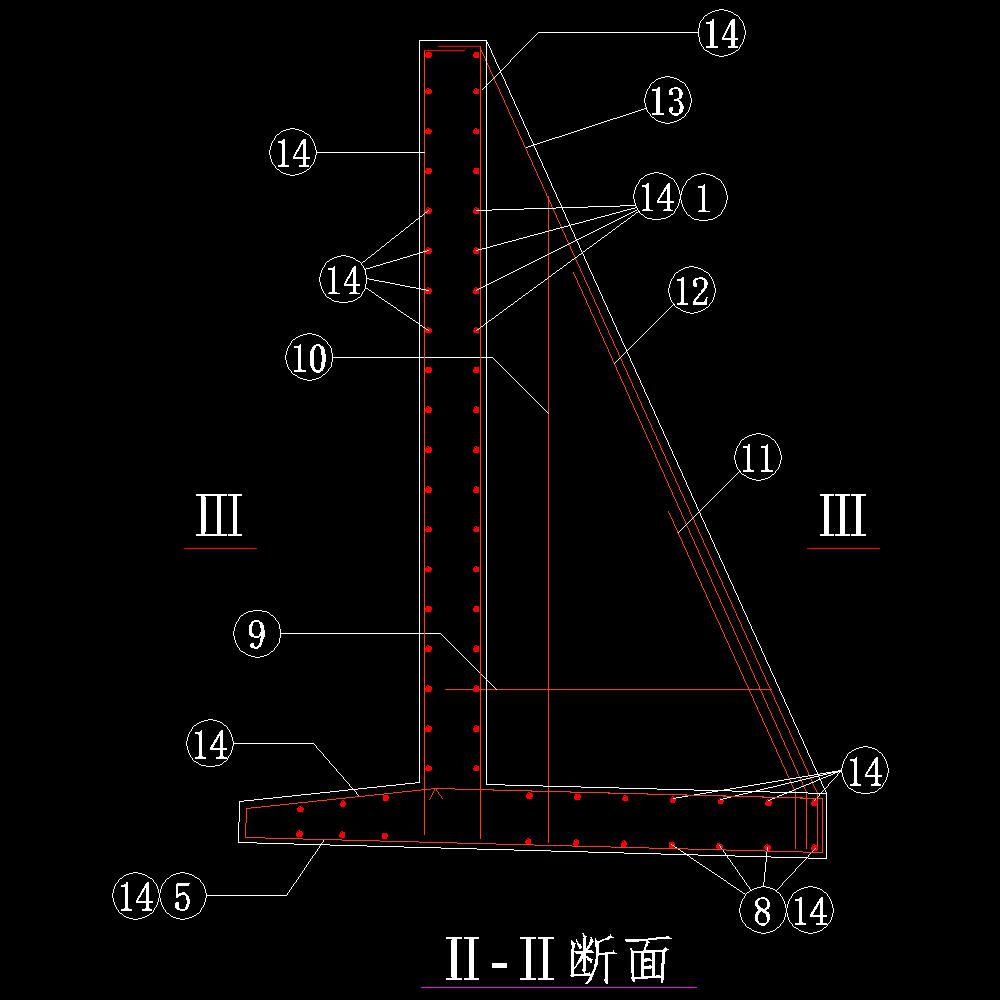 衡重式,悬臂式,扶壁式挡土墙 12zg902-p15-5|衡重式